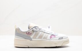 Adidas Originals Post UP 低邦皮革鞋 中帮 灰色 H00184