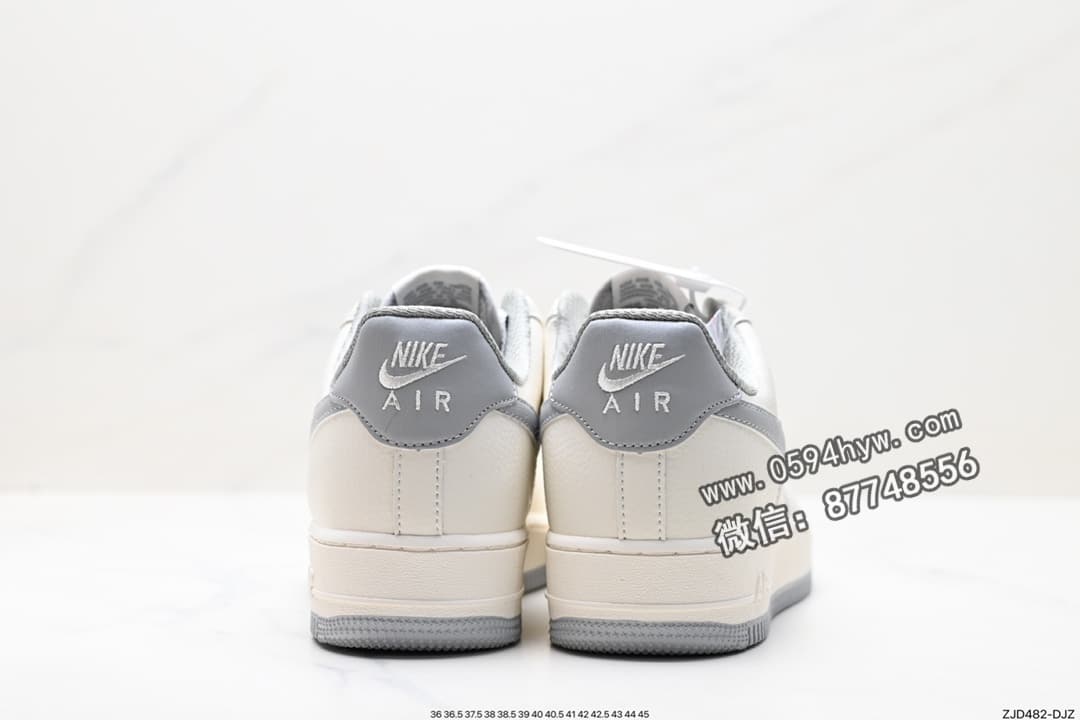 运动鞋, 空军一号, NIKE, LV8, FORCE 1, Air Force 1 - Air Force 1 ‘07 LV8 工具灰色 鞋子结构 冷色调 Nike6369-566