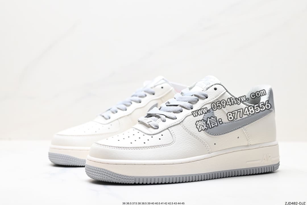 运动鞋, 空军一号, NIKE, LV8, FORCE 1, Air Force 1 - Air Force 1 ‘07 LV8 工具灰色 鞋子结构 冷色调 Nike6369-566