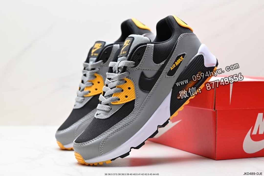 跑鞋, 耐克, Nike Air Max 90, Nike Air Max, Nike Air, NIKE, Air Max 90, Air Max - 耐克 Nike Air Max 90 经典复古小气垫缓震跑鞋 DC9303-002