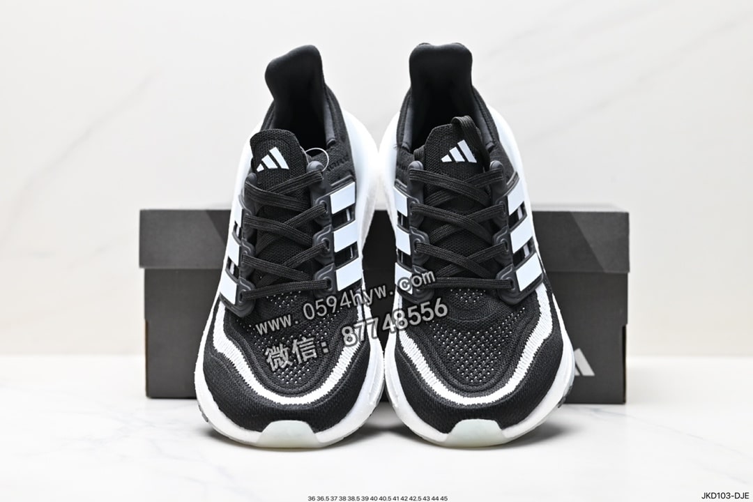 阿迪达斯, 跑鞋, 跑步鞋, 慢跑鞋, Ultraboost, Boost, Adidas - Adidasidas ULTRABOOST LIGHT轻弹系列低帮袜套式针织透气缓震休闲运动慢跑鞋“白蓝橙”搭载LIGHT BOOST中底的ULTRABOOST跑步鞋历经10年不断创新以科技重塑跑步，阿迪达斯推出全新ULTRABOOST LIGHT超轻新科技。 这款ULTRABOOST LIGHT跑步鞋，力求为跑步添活力。搭载LIGHT BOOST中底—Adidasidas BOOST中底的新鲜演绎，无论节奏快慢、距离长短，伴你活力畅跑
货号:HQ6339
尺码：36 36.5 37 38 38.5 39 40 40.5 41 42 42.5 43 44 45
ID:JKD103-DJE