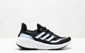 Adidasidas ULTRABOOST LIGHT 轻弹系列 低帮袜套式 针织透气 缓震 休闲运动 慢跑鞋 白蓝橙 货号:HQ6339 尺码：36-45 ID:JKD103-DJE