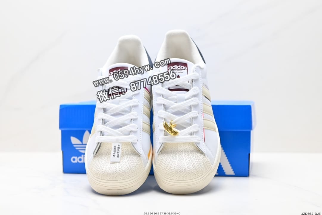 运动板鞋, 贝壳头, 板鞋, Superstar, PRIDE, Originals Superstar, Originals, Adidas - 阿迪达斯Adidasidas三叶草 Originals Superstar Pride RM贝壳头系列低帮经典百搭休闲运动板鞋
货号:HQ6626
尺码:35 36 36.5 37 38 38.5 39 40
ID:JZD562-DJE