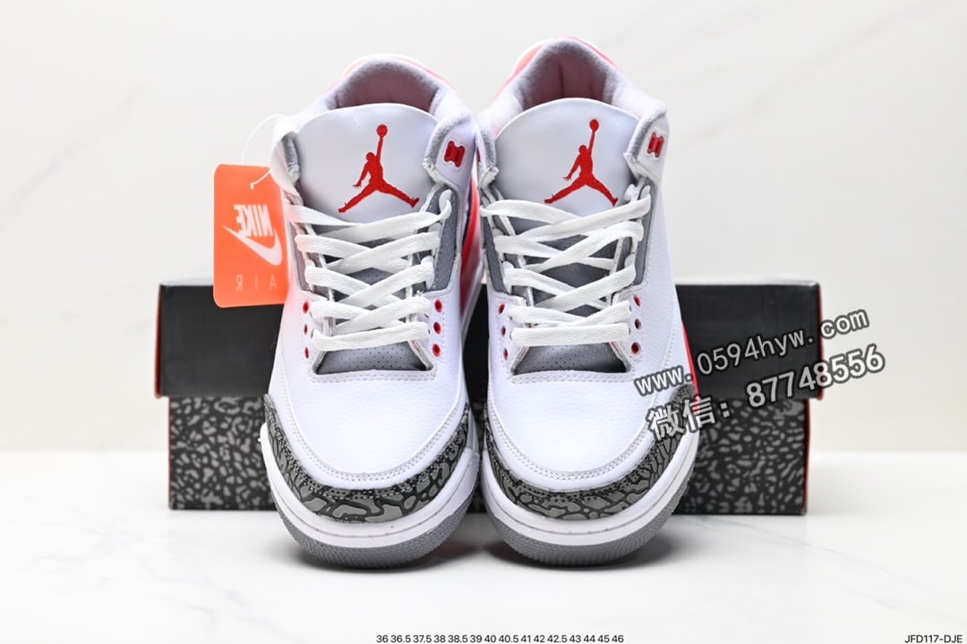 篮球鞋, RO, Premium, Jordan, DA3595-100, Basket, Air Jordan 3 Retro, Air Jordan 3, Air Jordan - 品牌：Air Jordan系列：3 Retro鞋子类型：篮球鞋鞋帮高度：未提及颜色：白灰棕货号：DA3595-100