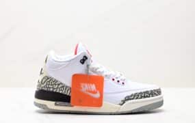 Air Jordan 3 Retro “Hide and Sneak” 白灰棕 AJ3 乔丹3代 aj3 乔3 白灰棕 乔丹篮球鞋系列