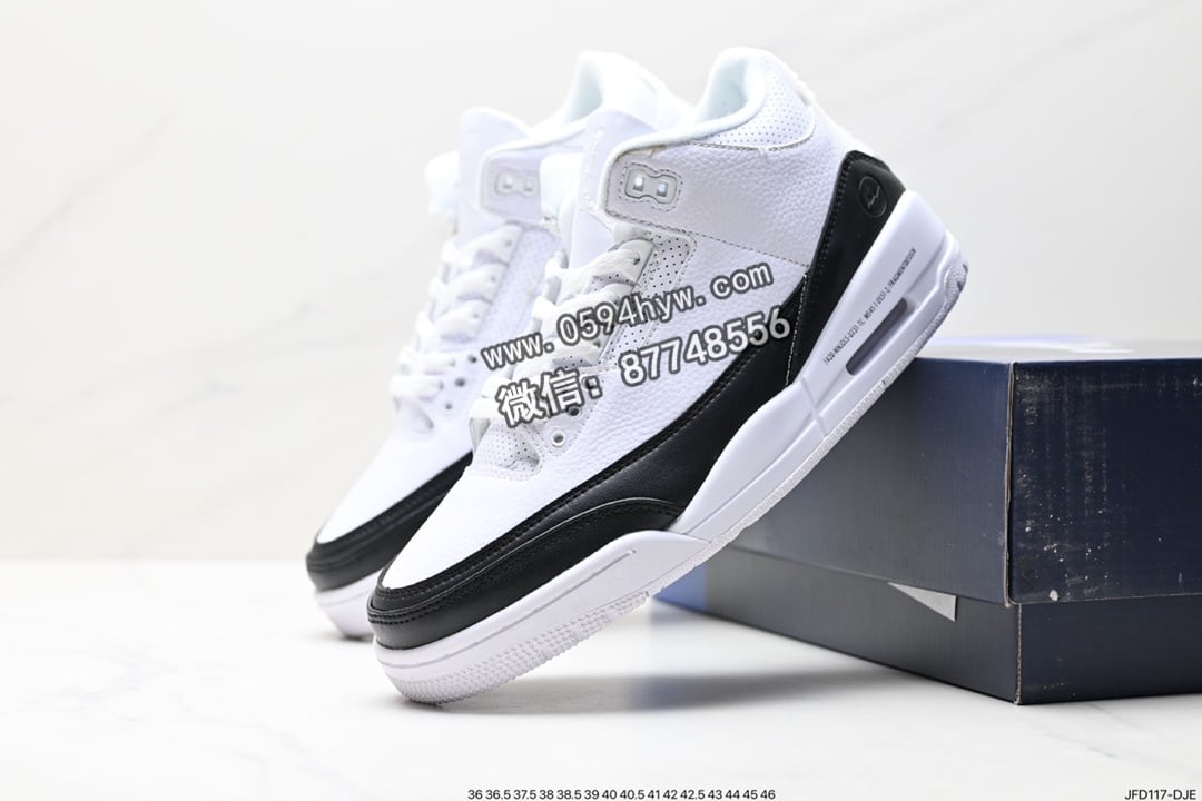 Air Jordan 3 Retro Triple White AJ3 乔丹3代 aj3 乔3 白灰棕 乔丹篮球鞋系列 货号：DA3595-100 ID:JFD117-DJE