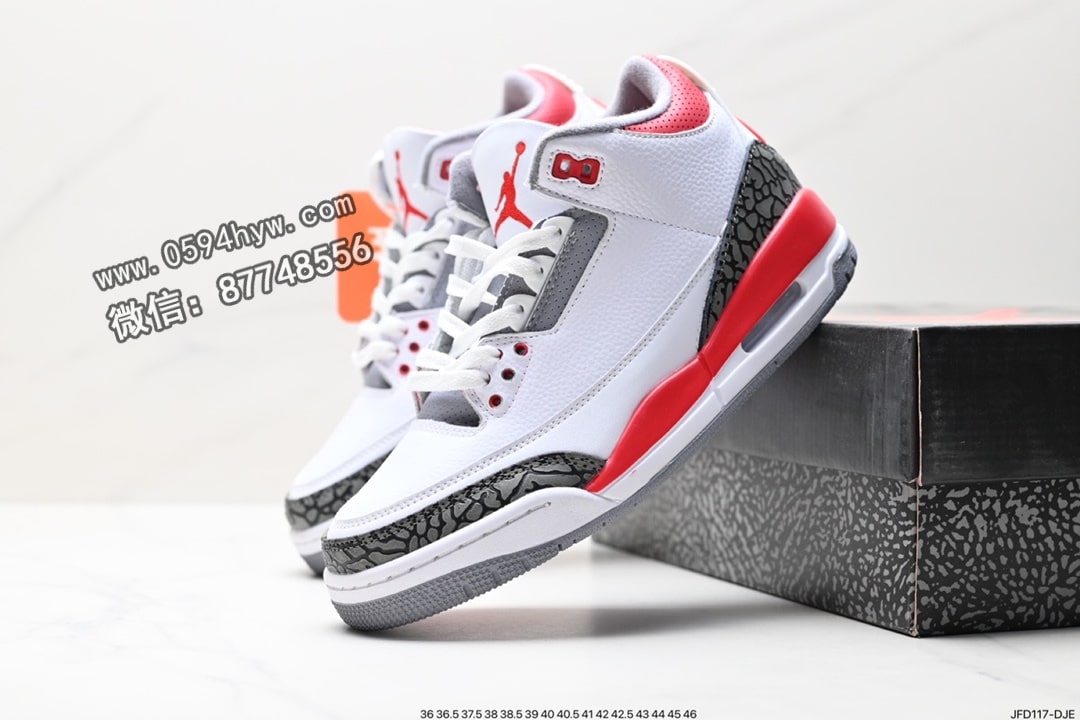 篮球鞋, RO, Premium, Jordan, DA3595-100, Basket, Air Jordan 3 Retro, Air Jordan 3, Air Jordan - 品牌：Air Jordan系列：3 Retro鞋子类型：篮球鞋鞋帮高度：未提及颜色：白灰棕货号：DA3595-100