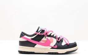 Nike SB DuNike Low”Green/Beige“绑绳解构风 系列低帮休闲运动滑板板鞋