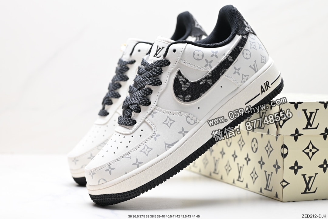 运动鞋, 空军一号, FORCE 1, Air Force 1 - Air Force 1 ‘07 Low 原楦头原纸板，货号：LU0251-132