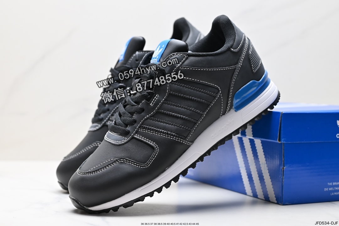 Adidas Originals ZX 700 三叶草经典复古校园系列 鞋子类型：运动鞋货号：G68638尺码：36-45 带半码