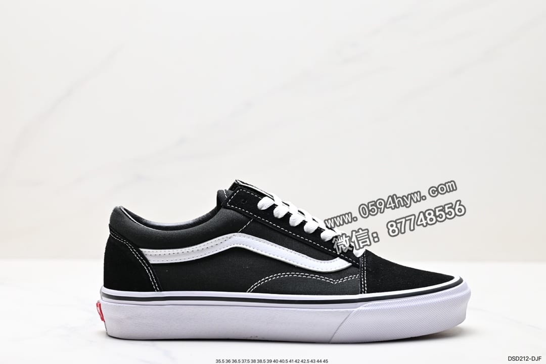 万斯Vans Old Skool Platform 黑武士 货号：DSD212-DJF