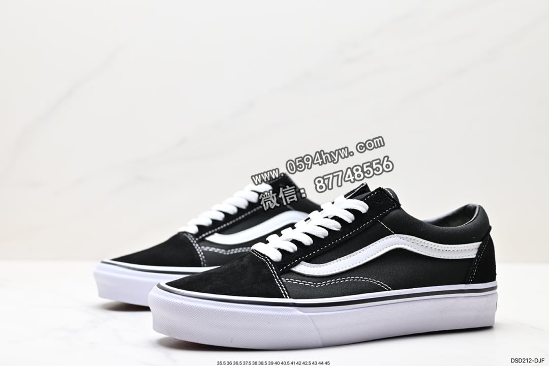 Vans Old Skool, Vans, PLATFORM - 万斯Vans Old Skool Platform 黑武士 货号：DSD212-DJF