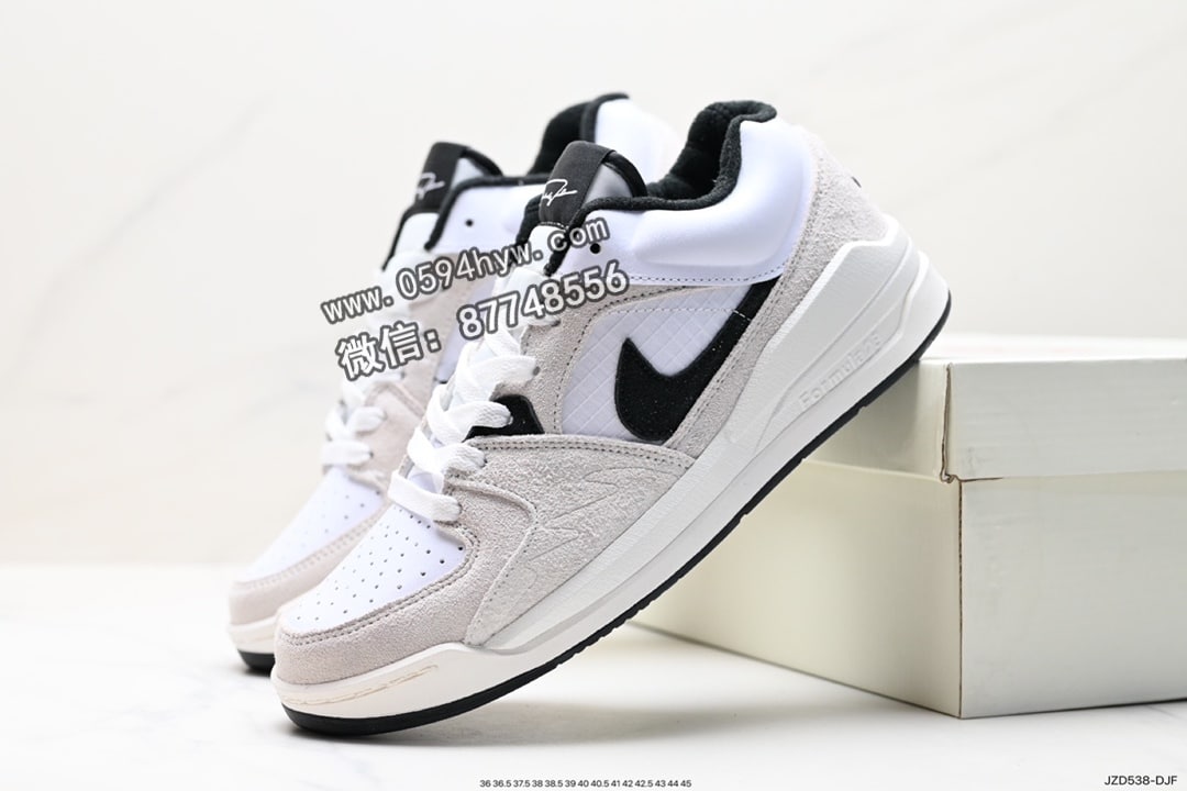 Air Jordan StAdidasium 90 鞋子类型 Nike Air 鞋跟 系列 StAdidasium “白灰” 颜色 货号 DX4397-103