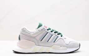 阿迪达斯 ZX930 x EQT Never MAdidas Pack 麂皮 黑灰配色 麂皮拼接打造鞋面 大底 Boost 科技 货号：G27115 尺码:36-45 ID:JSD062-DJG