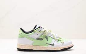 Nike SB DuNike Low Milk White/Pink 扣篮系列低帮休闲运动滑板板鞋 鞋号：FD4623-131 尺码：36-45 ID：JGD117-DJG