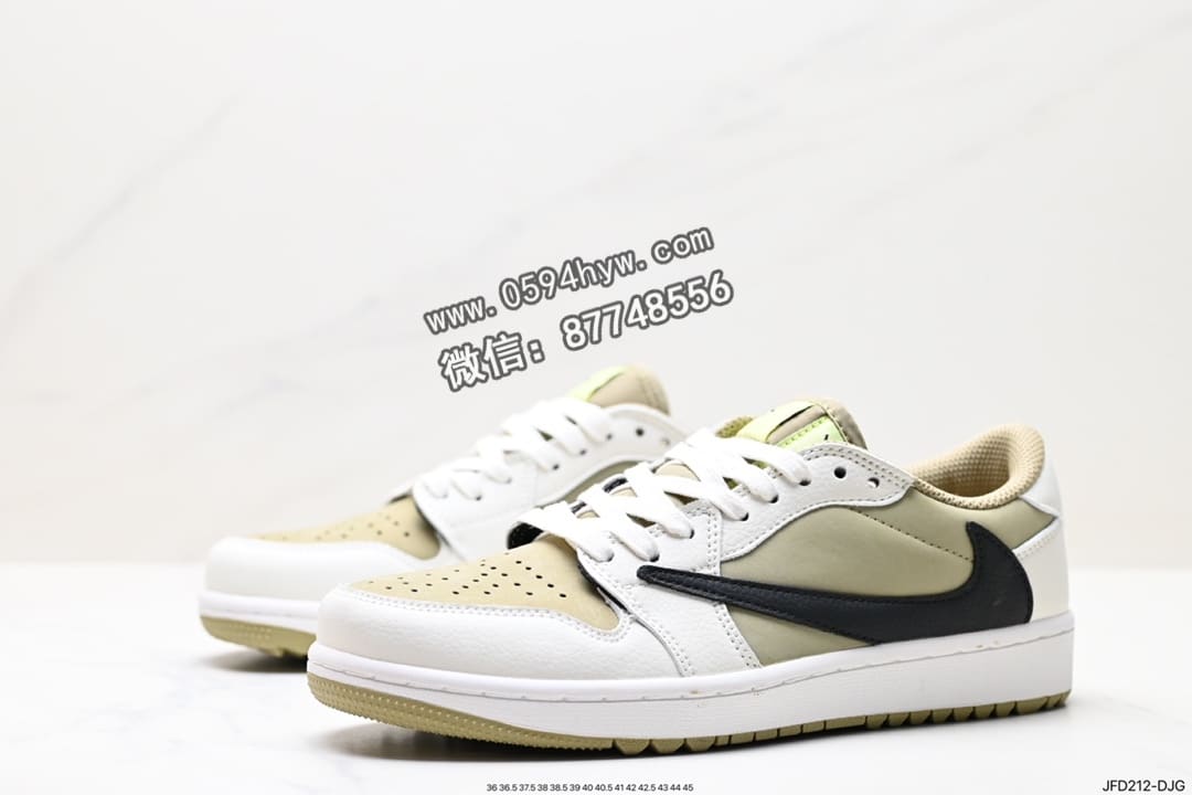 篮球鞋, Nike Air, NIKE, Jordan, Black, Air Jordan 1 Low, Air Jordan 1, Air Jordan - 品牌：Nike
系列：fragment design x Travis Scott x Nike Air Jordan 1 Low OG SP
鞋子类型：篮球鞋
鞋帮高度：低帮
颜色：Black/Green Toe
货号：FZ3124-200