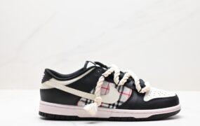 耐克 Nike SB Dunk Low Off-White™ 乳白/粉色 鞋帮高度低帮 鞋垫材质EVA 物料 缓震 缜密拉帮中底布 货号Dd1391-100