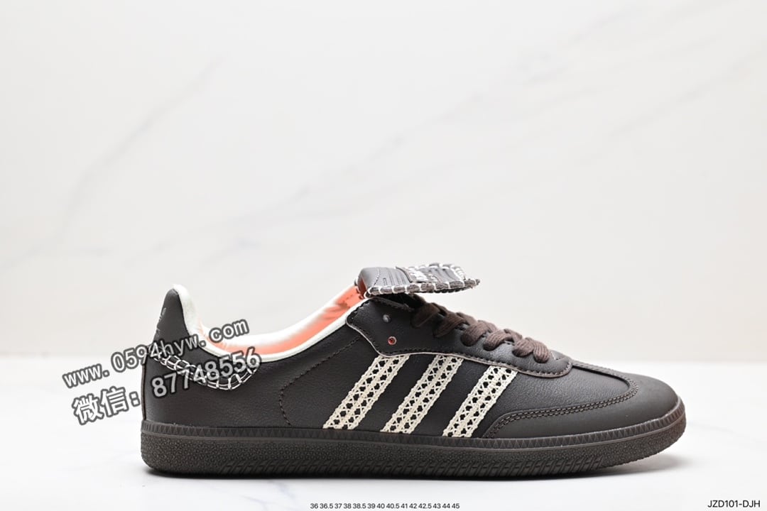 Wales Bonner x Adidas Originals Samba 板鞋 货号：FX7517 尺码：36-45 ID: JZD101-DJH
