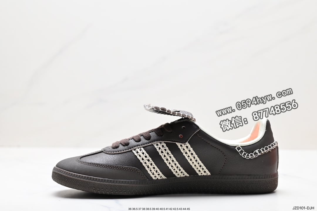 板鞋, Wales Bonner, SAMBA, Originals, Original, adidas originals Samba, adidas Originals, Adidas - Wales Bonner x Adidas Originals Samba 板鞋 货号：FX7517 尺码：36-45 ID: JZD101-DJH