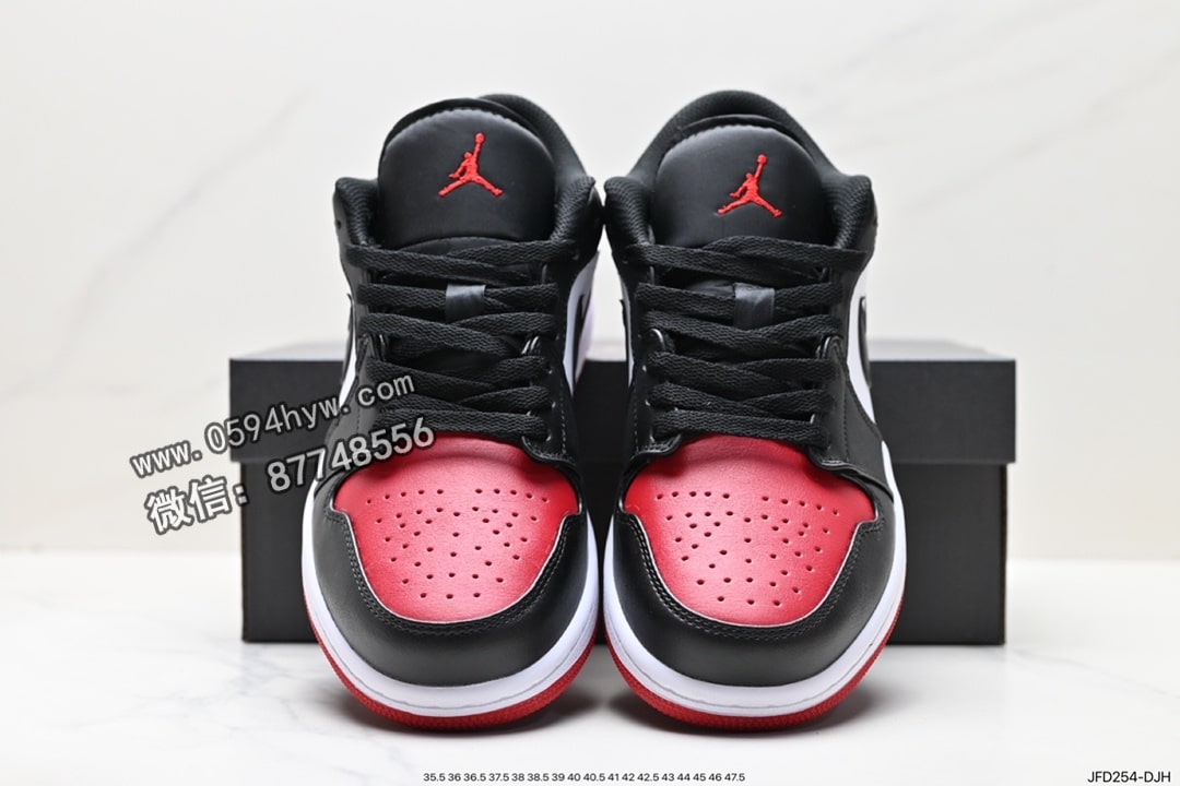 板鞋, 休闲板鞋, Jordan, Air Jordan 1, Air Jordan, 553558 - 品牌：Air Jordan
系列：1 Low
鞋子类型：低帮休闲板鞋
鞋帮高度：无
颜色：黑红脚趾
货号：553558-161