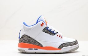 耐克 Air Jordan 3 Retro “Knicks” 中帮篮球鞋 货号：DN3707-100