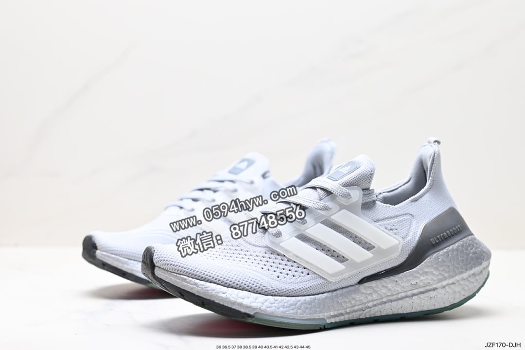 运动跑鞋, 跑鞋, 爆米花, Ultraboost, Boost, Adidas - Adidasidas Ultraboost DNA UB21 全掌爆米花休闲运动跑鞋 货号: GX3061