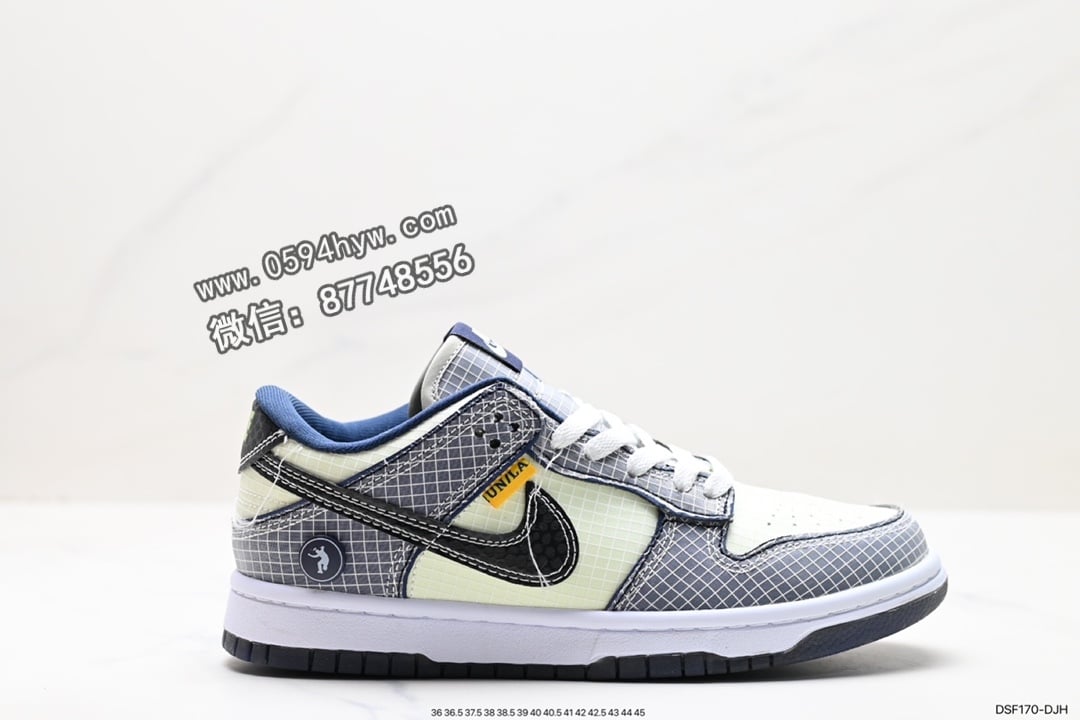 Union LA x Nike SB DuNike Low”Blue” 扣篮系列低帮休闲运动滑板板鞋