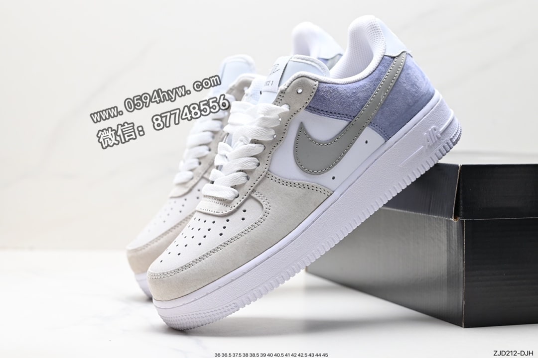 高帮篮球鞋, 高帮, 篮球鞋, FORCE 1, Air Force 1 - Air Force 1 ‘07 Low 原楦头原纸板 高帮篮球鞋 原盒配件 原厂中底钢印、拉帮完美 灰色 货号：DB2575-002 ID:ZJD212-DJH