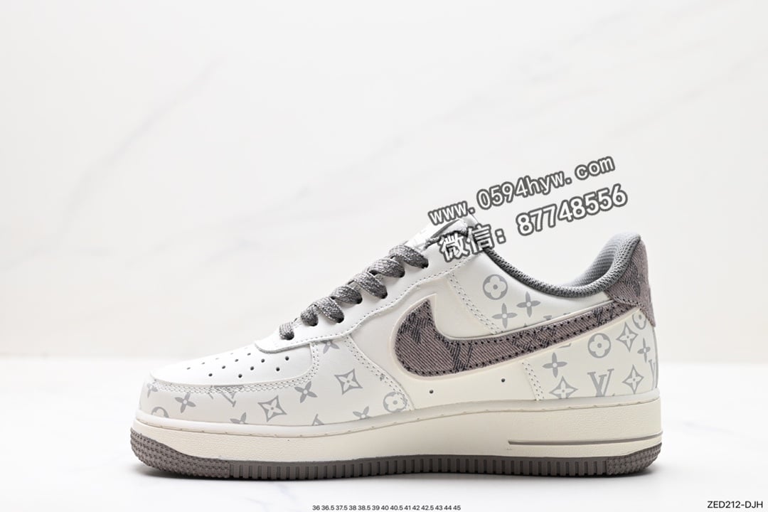 高帮, 运动鞋, 篮球鞋, 空军一号, FORCE 1, Air Force 1 - Air Force 1 '07 Low 原楦头原纸板 高帮 篮球鞋 货号：LU0251-135