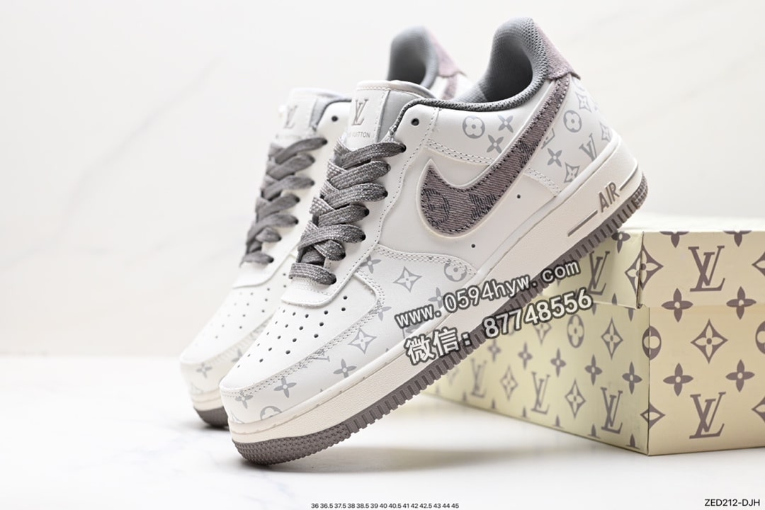 高帮, 运动鞋, 篮球鞋, 空军一号, FORCE 1, Air Force 1 - Air Force 1 '07 Low 原楦头原纸板 高帮 篮球鞋 货号：LU0251-135