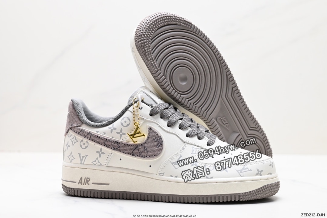 高帮, 运动鞋, 篮球鞋, 空军一号, FORCE 1, Air Force 1 - Air Force 1 '07 Low 原楦头原纸板 高帮 篮球鞋 货号：LU0251-135