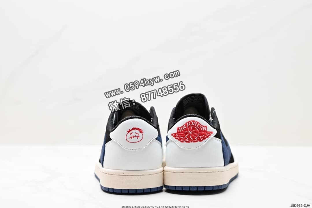 篮球鞋, 低帮篮球鞋, Nike Air, Jordan, Black, Air Jordan 1, Air Jordan, 3M反光 - NIKE Air Jordan 1 Low OG SP Travis Scott x Fragment Design "Black/Green Toe" 鞋面材质：荔枝纹头层皮革 饰片：后跟尾镭射3M反光 孔及缜密中底：注胶  拉帮工艺：中底  内置气垫：有  大底：耐磨橡胶  联名：Travis Scott x Fragment Design 低帮篮球鞋
货号：DM7866-713
尺码：36-46
ID：JSD262-DJH