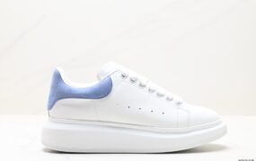 Alexander McQueen 亚历山大·麦昆 Sole Leather Sneakers 低帮厚底休闲运动小白鞋 ID:JKD474-DJS