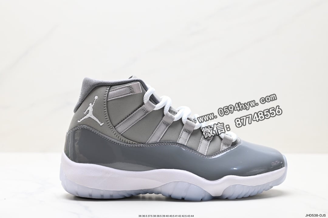 Air Jordan 11 Retro Low “Concord” 高帮篮球鞋 货号：378037-002