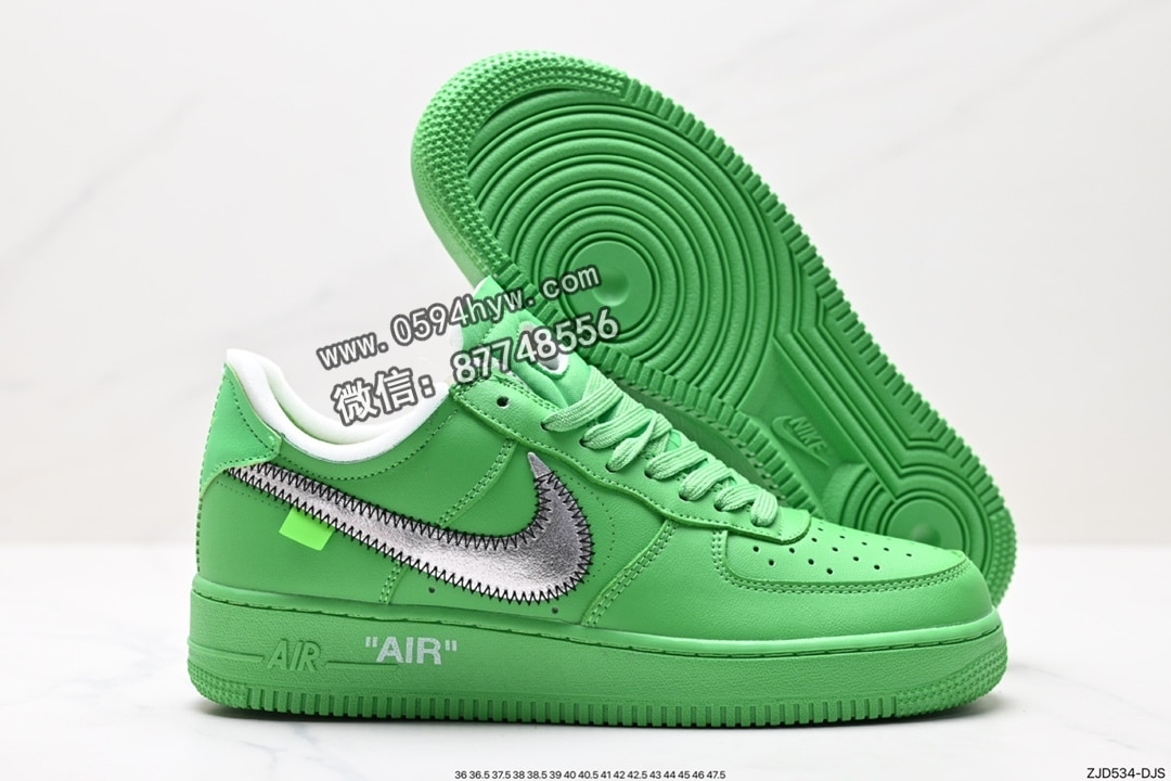 空军一号, 板鞋, Off-White, Nike Air Force 1, Nike Air, NIKE, FORCE 1, Air Force 1 - Off-White™ x Nike Air Force 1’07 Low White AF100 空军一号经典低帮百搭休闲运动板鞋 OW白 AO4297-100