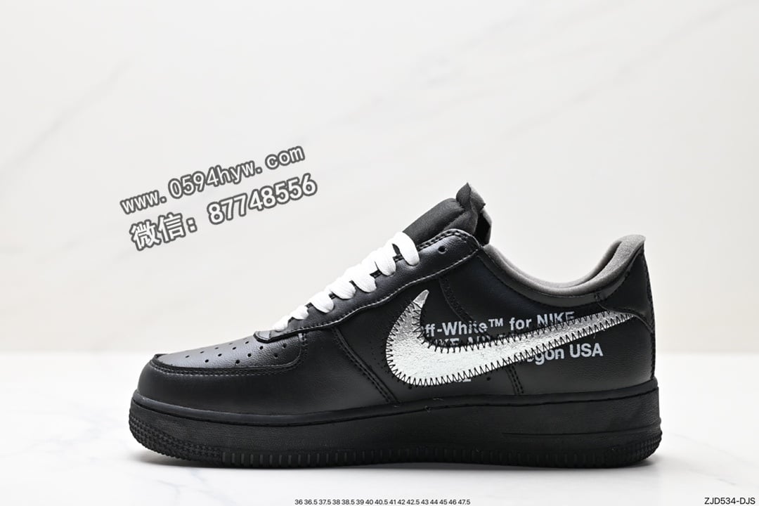 运动板鞋, 板鞋, Off-White, Nike Air Force 1, Nike Air, NIKE, FORCE 1, Air Force 1 - 品牌: Off-White™
系列: x Nike Air Force 1’07 Low
鞋子类型: 经典低帮百搭休闲运动板鞋
鞋帮高度: 低帮
颜色: 白
货号: AO4297-100
尺码: 36-47.5
ID: ZJD534-DJS