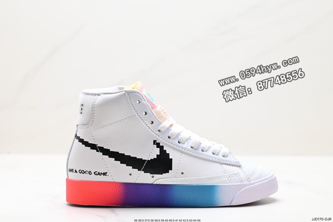 Nike Blazer Mid ’77 Vintage“ Have A Good Game” 开拓者 鞋子类型：电玩 颜色：白色 货号：DC3280-101尺码：36 36.5 37.5 38 38.5 39 40 40.5 41 42 42.5 43 44 45ID：DSD170-DJR