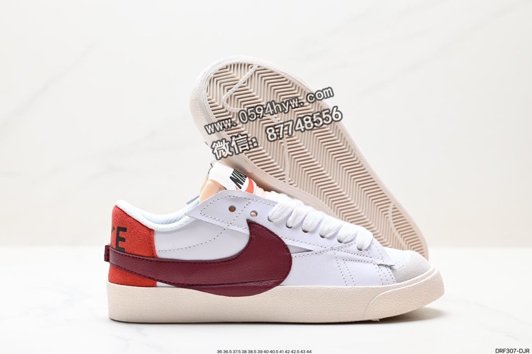 高帮, 开拓者, Swoosh, Nike Blazer Mid, Nike Blazer Low 77 JUMBO, Nike Blazer Low, Nike Blazer, NIKE, Blazer Mid, Blazer, 2023 - Nike Blazer Low 77 JUMBO 复古经典开拓者 版本 鞋款 高帮 白色 官方货号：DQ1470 600