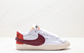 Nike Blazer Low 77 JUMBO 复古经典开拓者 版本 鞋款 高帮 白色 官方货号：DQ1470 600