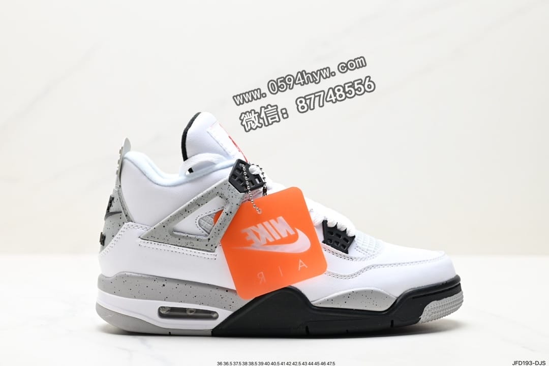 Nike Air Jordan 4 Retro OG “Fire Red”中帮篮球鞋 货号：308497-060