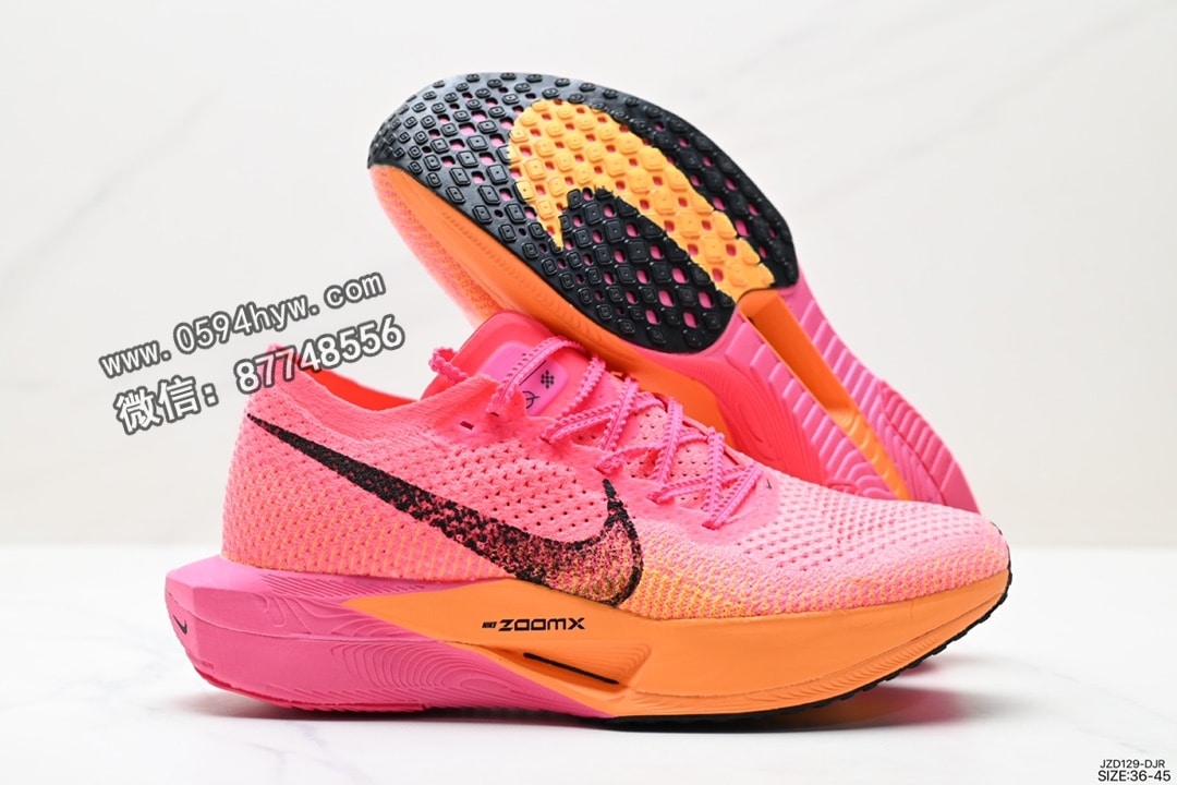 马拉松, 跑鞋, ZoomX Vaporfly, ZoomX, Zoom, Vaporweave, VaporFly, Swoosh, Flyknit, 2023 - ZoomX Vaporfly Next% 3 马拉松跑鞋 货号：DV4129-403