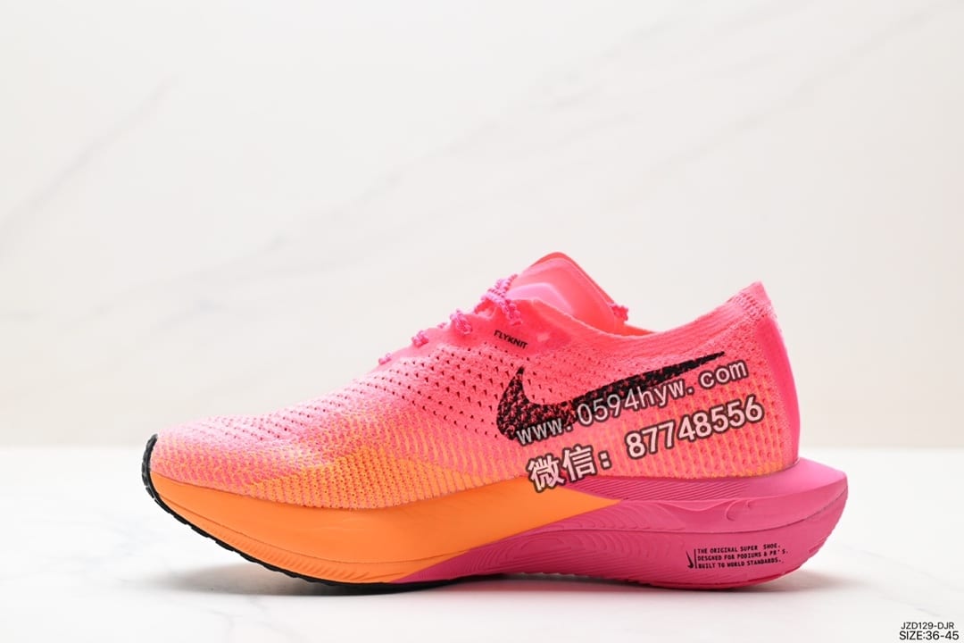 马拉松, 跑鞋, ZoomX Vaporfly, ZoomX, Zoom, Vaporweave, VaporFly, Swoosh, Flyknit, 2023 - ZoomX Vaporfly Next% 3 马拉松跑鞋 货号：DV4129-403