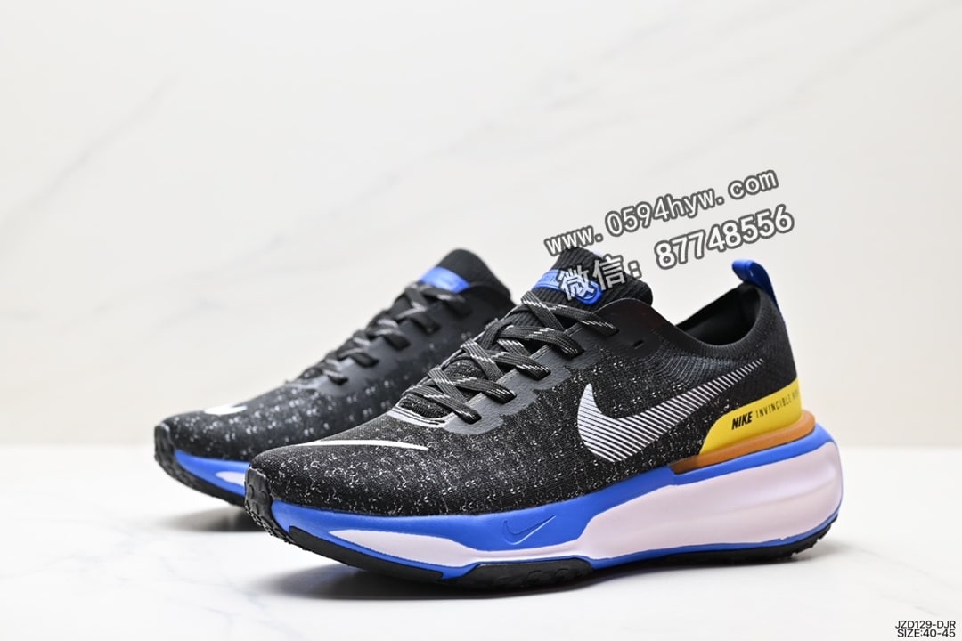 马拉松, 运动鞋, 跑鞋, 耐克, 慢跑鞋, ZoomX, Zoom, NIKE ZOOMX INVINCIBLE RUN FK3, Nike ZoomX Invincible Run, NIKE, 2023 - NIKE ZOOMX INVINCIBLE RUN FK3 鞋子 系带 短跑马拉松 系列 运动慢跑鞋货号: DR2615-003尺码: 40-45ID: JZD129-DJR