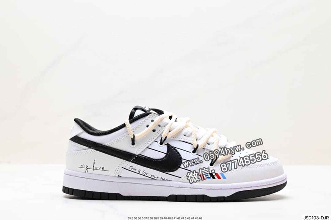 Nike SB DuNike Low 出品 鞋带抽绳鞋 品质优异 货号：DJ6188-002 尺码：36-46 ID:JSD103-DJR