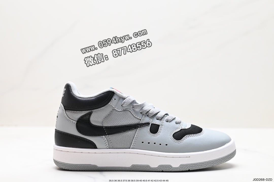 Nike Mac Attack 中邦网球鞋 鞋舌标签鞋跟 内衬和中底上的“NIKE”字样 官方货号: FB8938-001