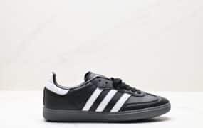 Fucking Awesome Adidas Originals 联名 Samba 鞋 简约 黑白色 货号：ID7339 尺码：35-45 ID: DRD254-DZD