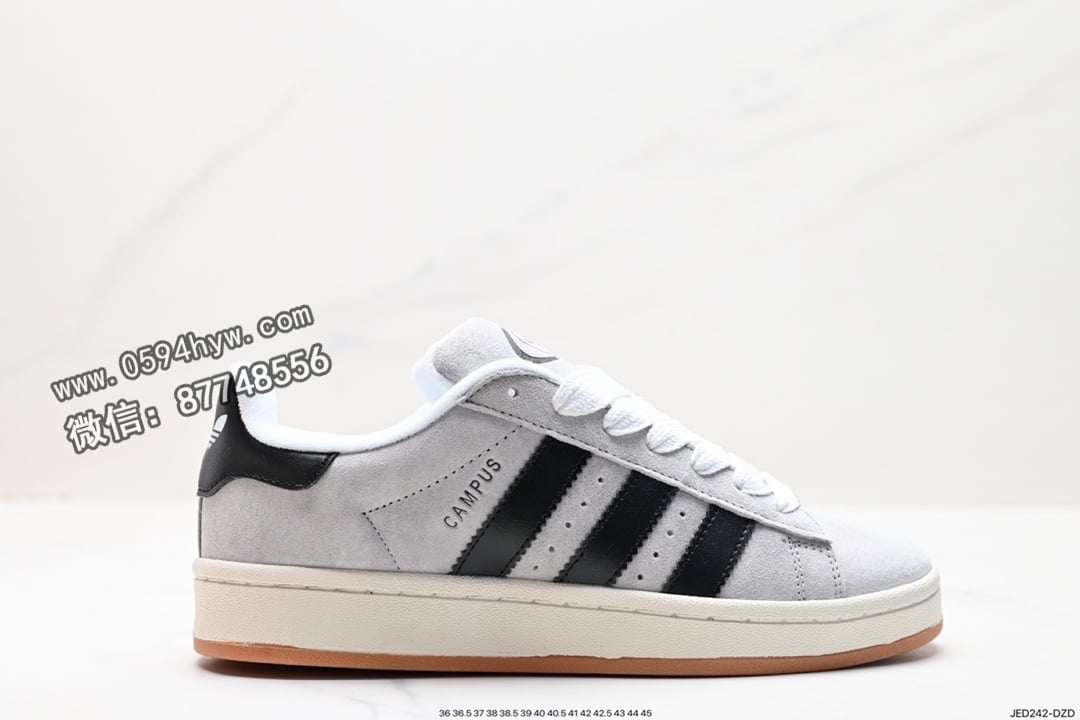 阿迪达斯 Adidas Originals Campus 00s 学院系列 低帮板鞋 货号：GY0042