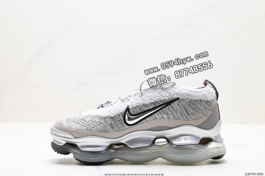 跑鞋, 耐克, 慢跑鞋, Phantom, Nike Air Max Scorpion, Nike Air Max, Nike Air, NIKE, Flyknit, Black, Air Max, 2023 - Nike Air Max Scorpion Flyknit 天蝎座 系列 低帮休闲运动慢跑鞋 Phantom/Black/Light Cream 货号：DJ47021-100