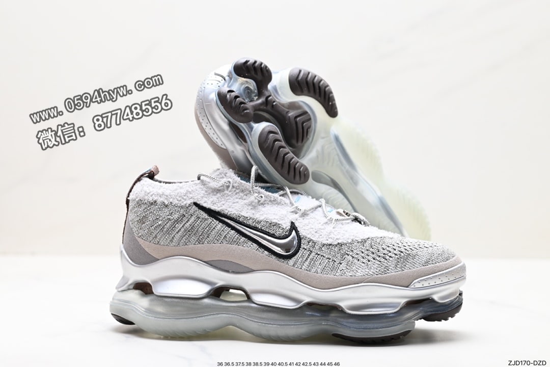 跑鞋, 耐克, 慢跑鞋, Phantom, Nike Air Max Scorpion, Nike Air Max, Nike Air, NIKE, Flyknit, Black, Air Max, 2023 - Nike Air Max Scorpion Flyknit 天蝎座 系列 低帮休闲运动慢跑鞋 Phantom/Black/Light Cream 货号：DJ47021-100