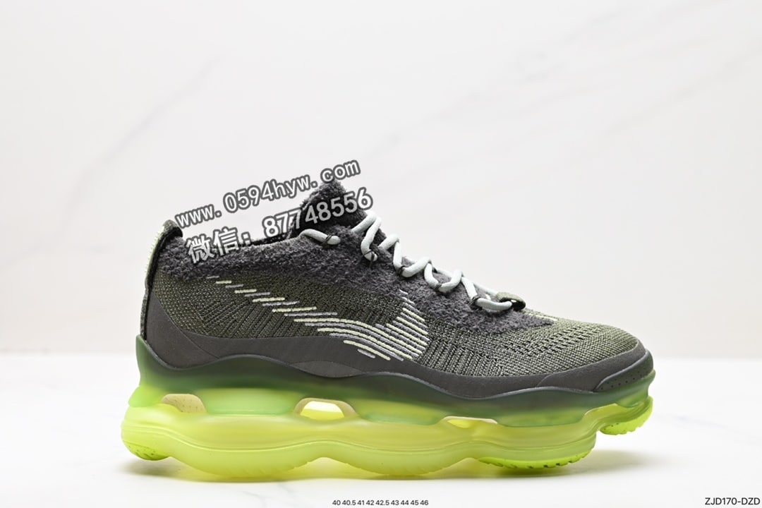 耐克 Nike Air Max Scorpion Flyknit 鞋款 Phantom/Black/Light Cream货号：DJ47021-100
